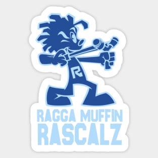 RaggaMuffinRascalz blue Sticker